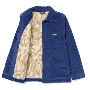 Parks Project Chore Coat Leave It Better Fleece Lined Corduroy Unisex XL NWT